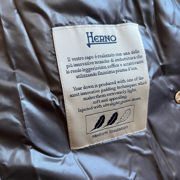 HERNO Amelia coat in size 42, color grey - very gently worn - Picture 5 of 10